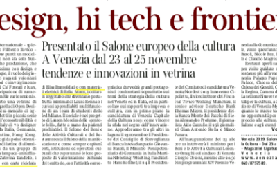 Design, hi teck e frontiere