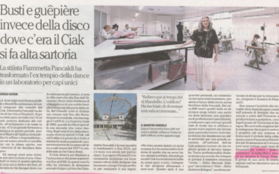 Invece della disco dove c’era il Ciak si fa alta sartoria